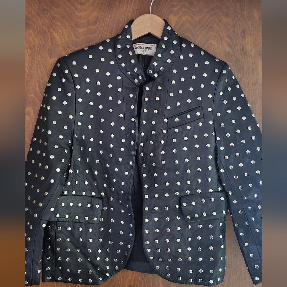 Zadig and Voltaire leather jacket